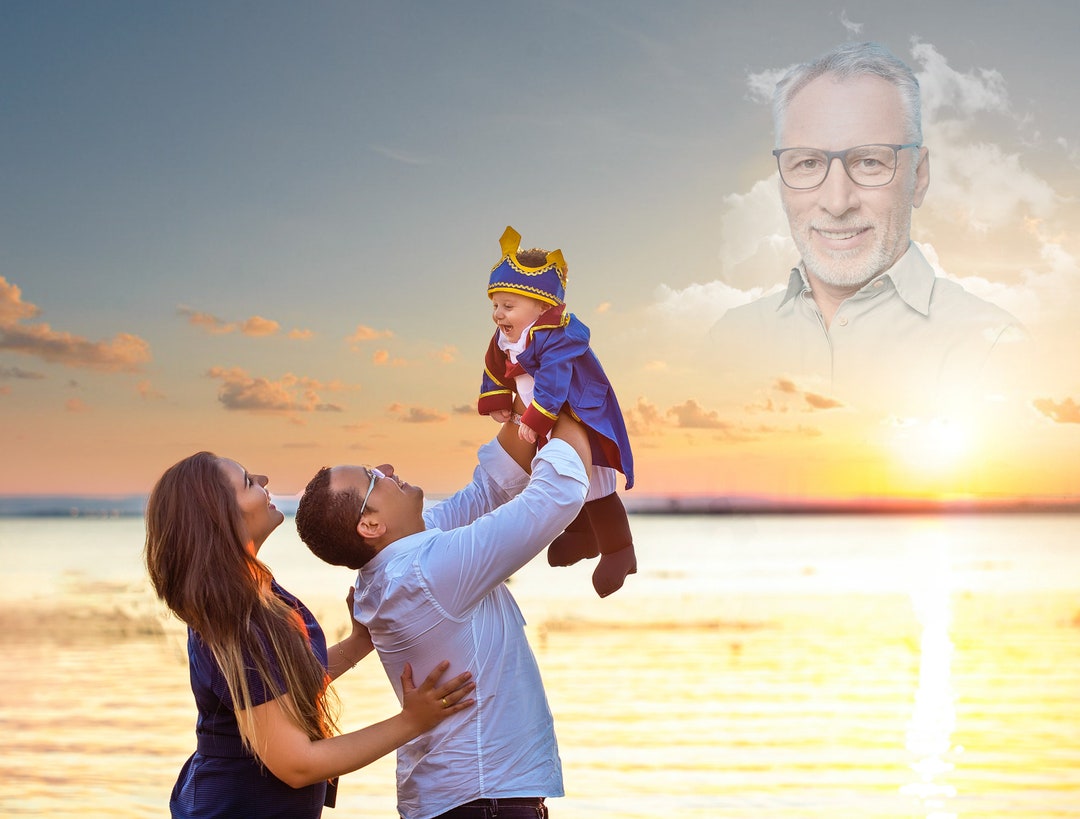 Adding A Deceased Loved One To A Photo www.etsy.com