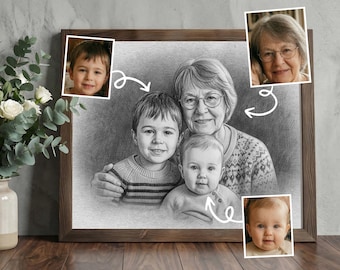 Add Deceased Loved One to Photo, Memorial Gift for Father, Add Person to Photo, Passed Away Person to Picture, Combine Merge Photos