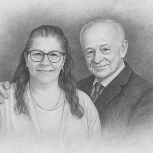 Loss of Father Gift for Daughter, Memorial Gift for Loss of Father, Add Deceased Loved One to Photo, Add Passed Away Person to Picture