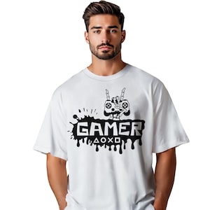 T-shirt Gamer Unisex classic tee, Cool Gamer T-Shirt – Perfect Christmas Gift for Video Game Enthusiasts!