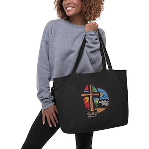 Jubilee 2025 Large Organic Tote Bag. Pilgrimage Gifts & Keepsakes – Limited Edition! - Catholic Souvenirs.