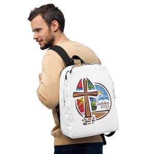 Jubilee 2025 Minimalist Backpack, Jubilee 2025 Backpacks Stylish Pilgrimage Gear – Perfect for Your Sacred Journey!