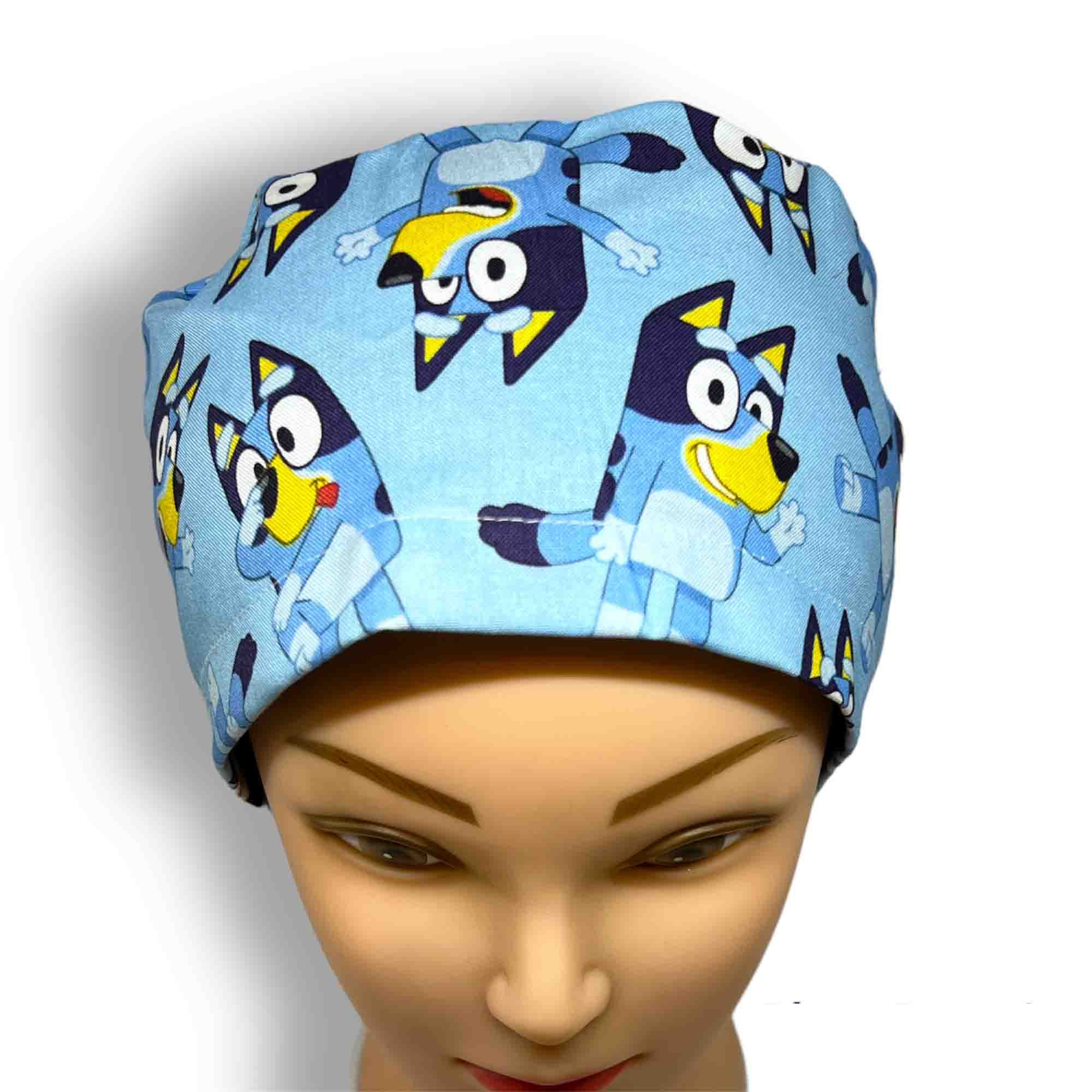 Bluey Scrub Cap Scrub Hats Scrub Caps for Women Euro Style Etsy Australia