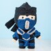 Kid Subzero Crochet Pattern | Mortal Kombat Amigurumi Toy | Samurai ...