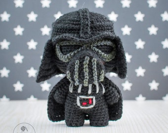 Darth Vader Crochet Pattern: Star Wars Amigurumi Doll (PDF)