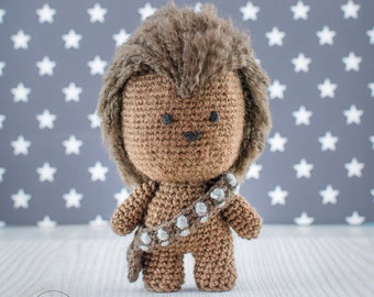 Chewbacca Crochet Pattern: Star Wars Amigurumi Doll (PDF)