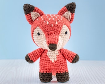 Fox Amigurumi Pattern | Fox crochet toy Pattern | Crochet Amigurumi Fox Pattern | Fox PDF pattern