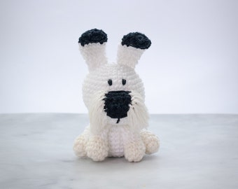 Ideafix Amigurumi Muster | Domatix Häkelanleitung Spielzeug | West Highland White Terrier Hund Amigurumi Muster.