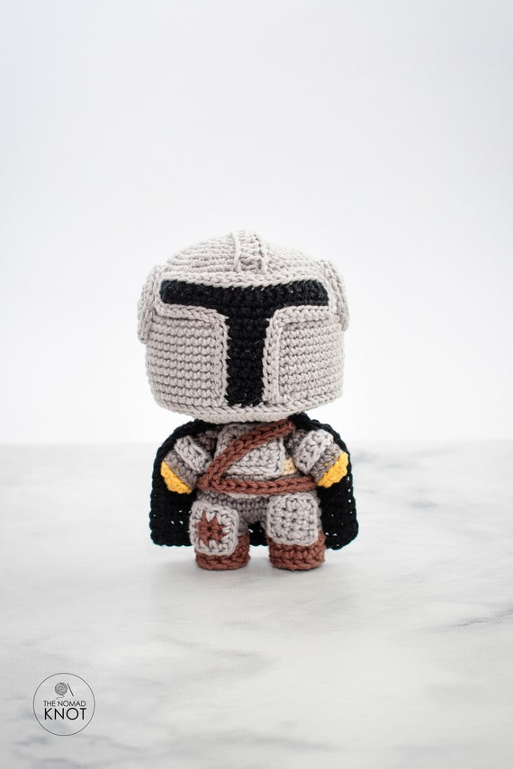 Crochet mandalorian hot sale