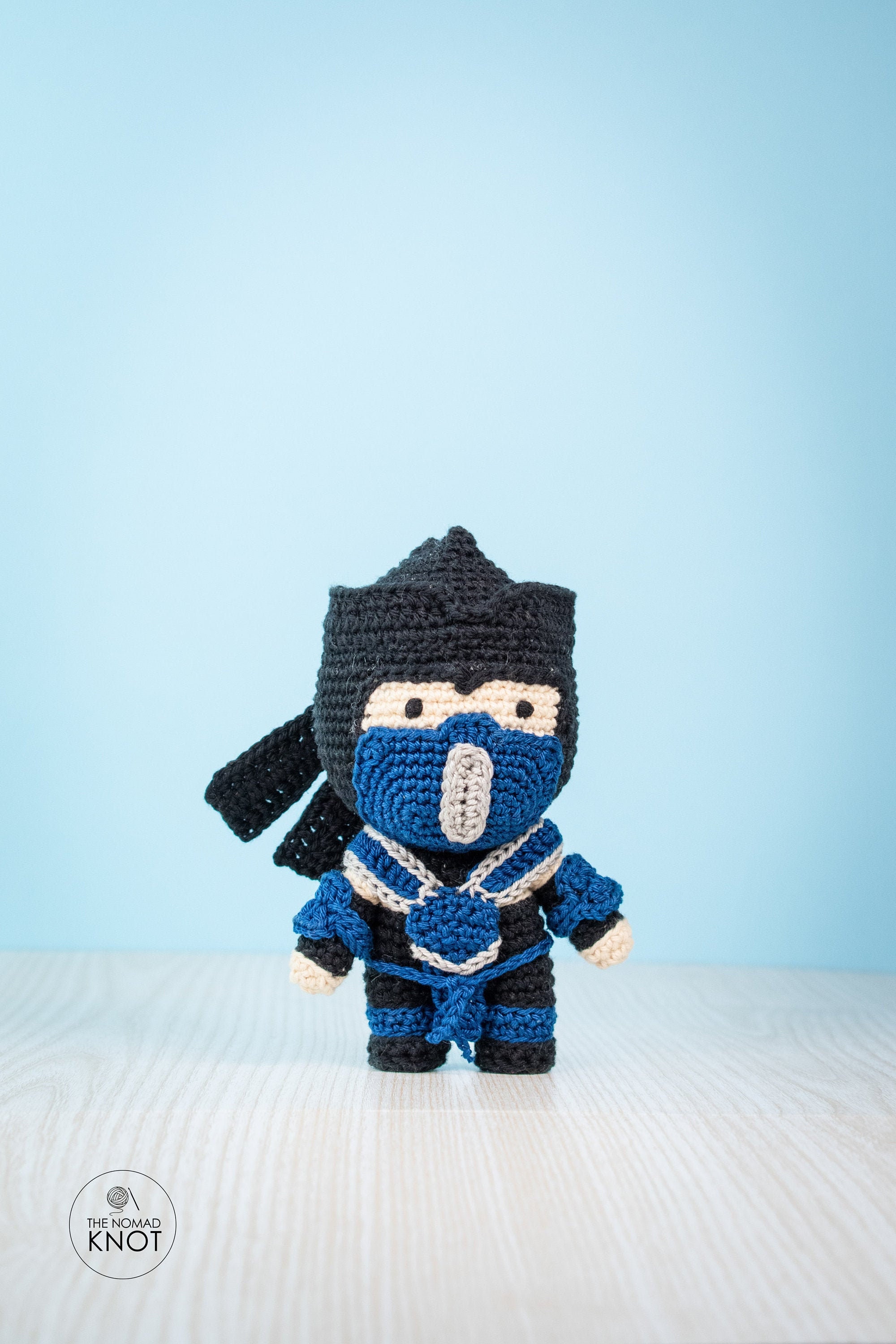 Kid Subzero Crochet Pattern Mortal Kombat Amigurumi Toy - Etsy UK