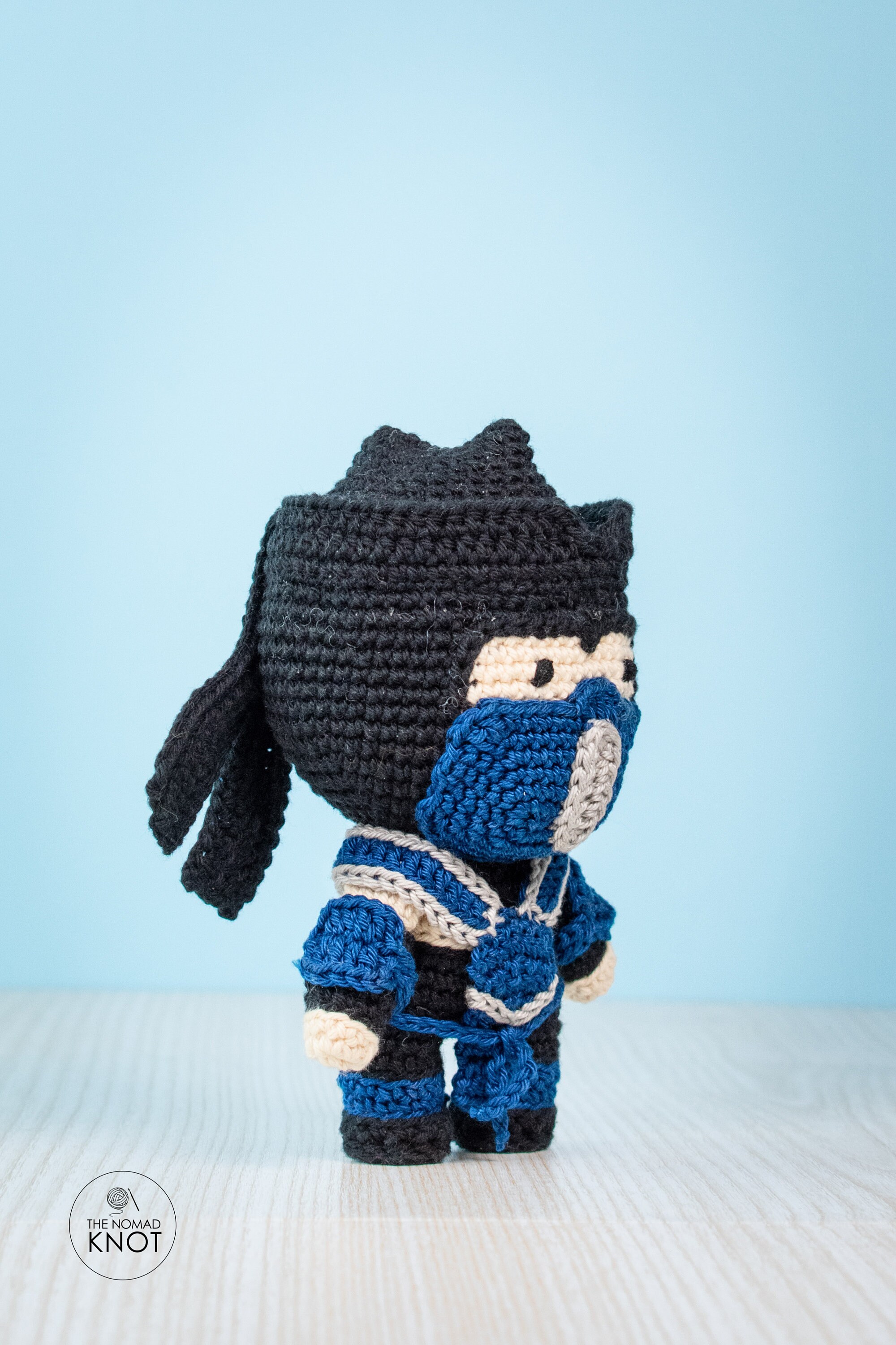 Kid Subzero Crochet Pattern Mortal Kombat Amigurumi Toy - Etsy