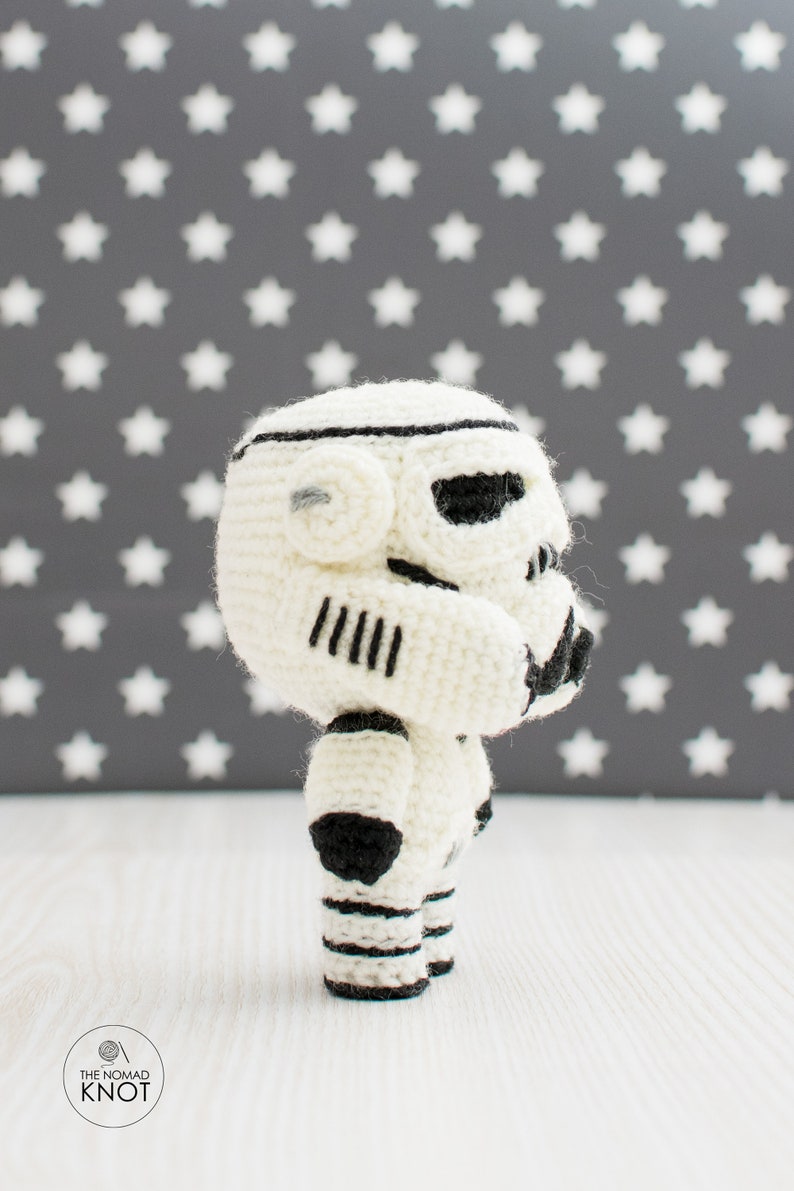 Kid Stormtrooper Crochet Pattern Star Wars Amigurumi Toy Etsy