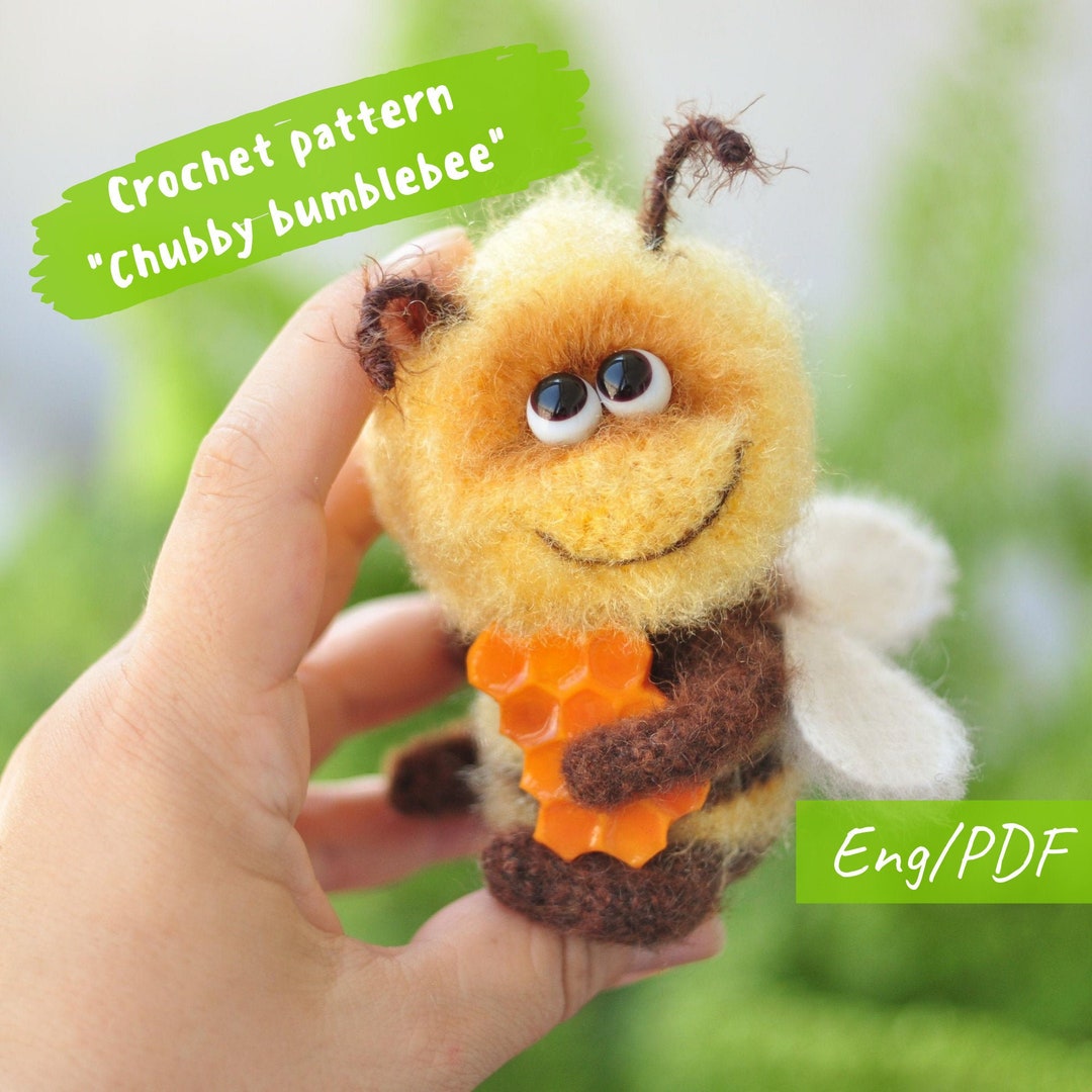 Amigurumi Crochet Pattern Baby Bumblebee, Instant Digital Download PDF ...