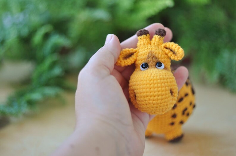 Amigurumi Crochet Pattern Safari Wild Animals Instant Digital Etsy