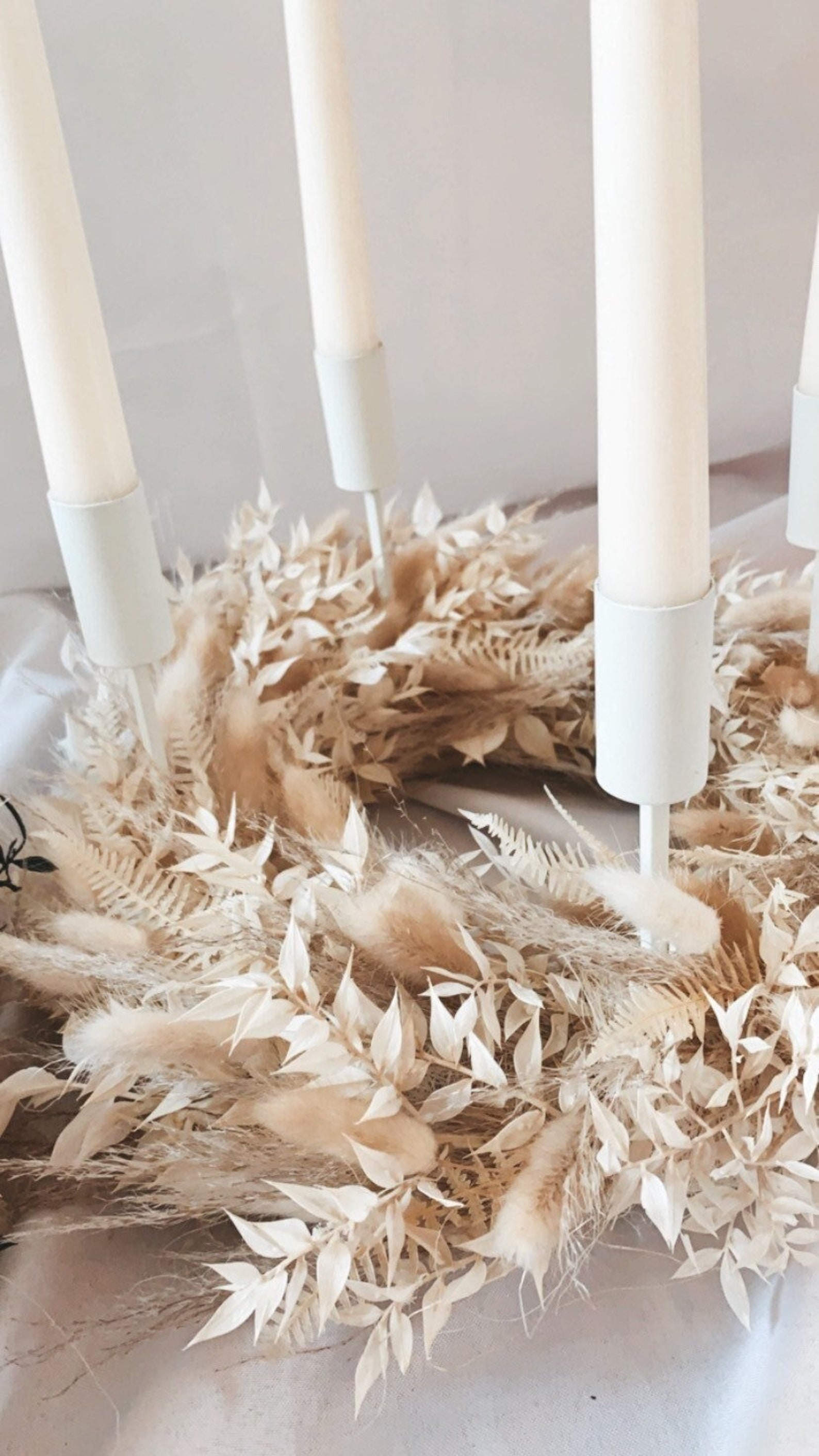 Traditional German Advent Wreath Count Sundays before Christmas