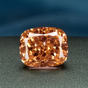 Radiant Ice Cut High Carbon Diamond Loose Stone,Cushion Shaped Cubic Zirconia,Faceted Pointed Bottom Gemstone