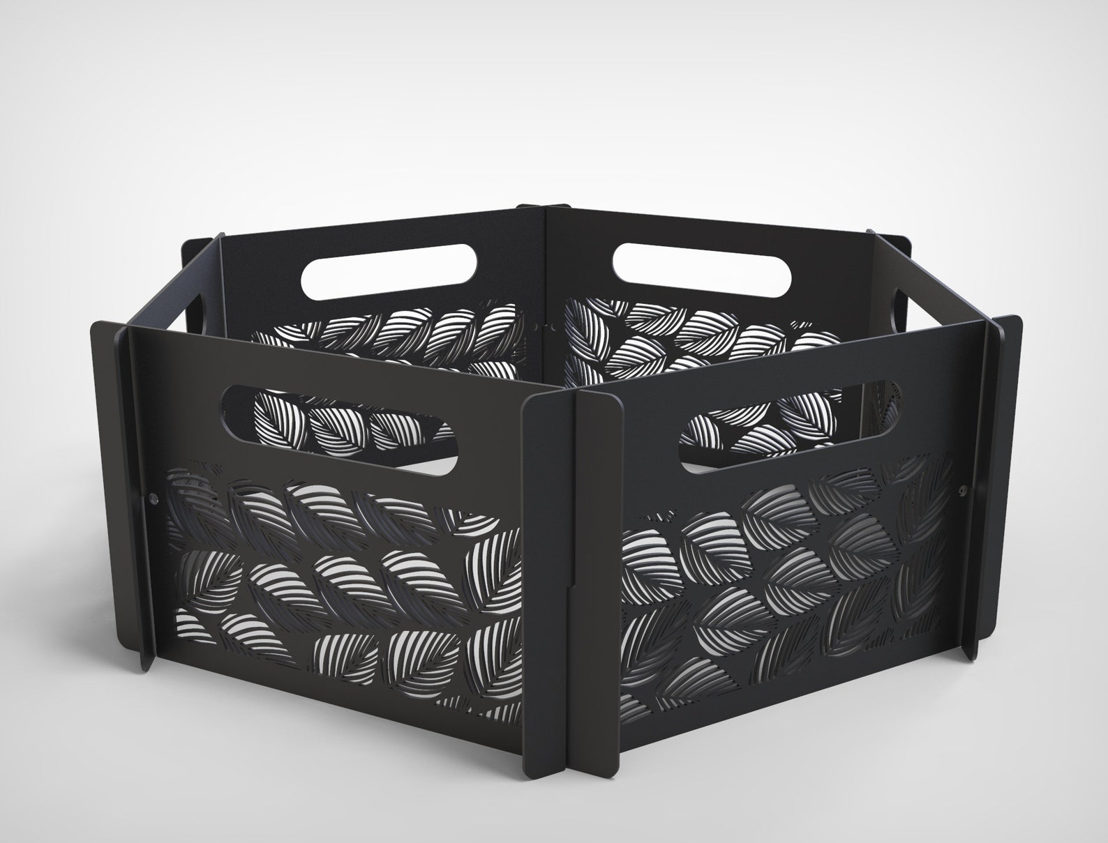 Flat Pack Fire Pit V2 DXF Files for Plasma Laser Cutting Etsy