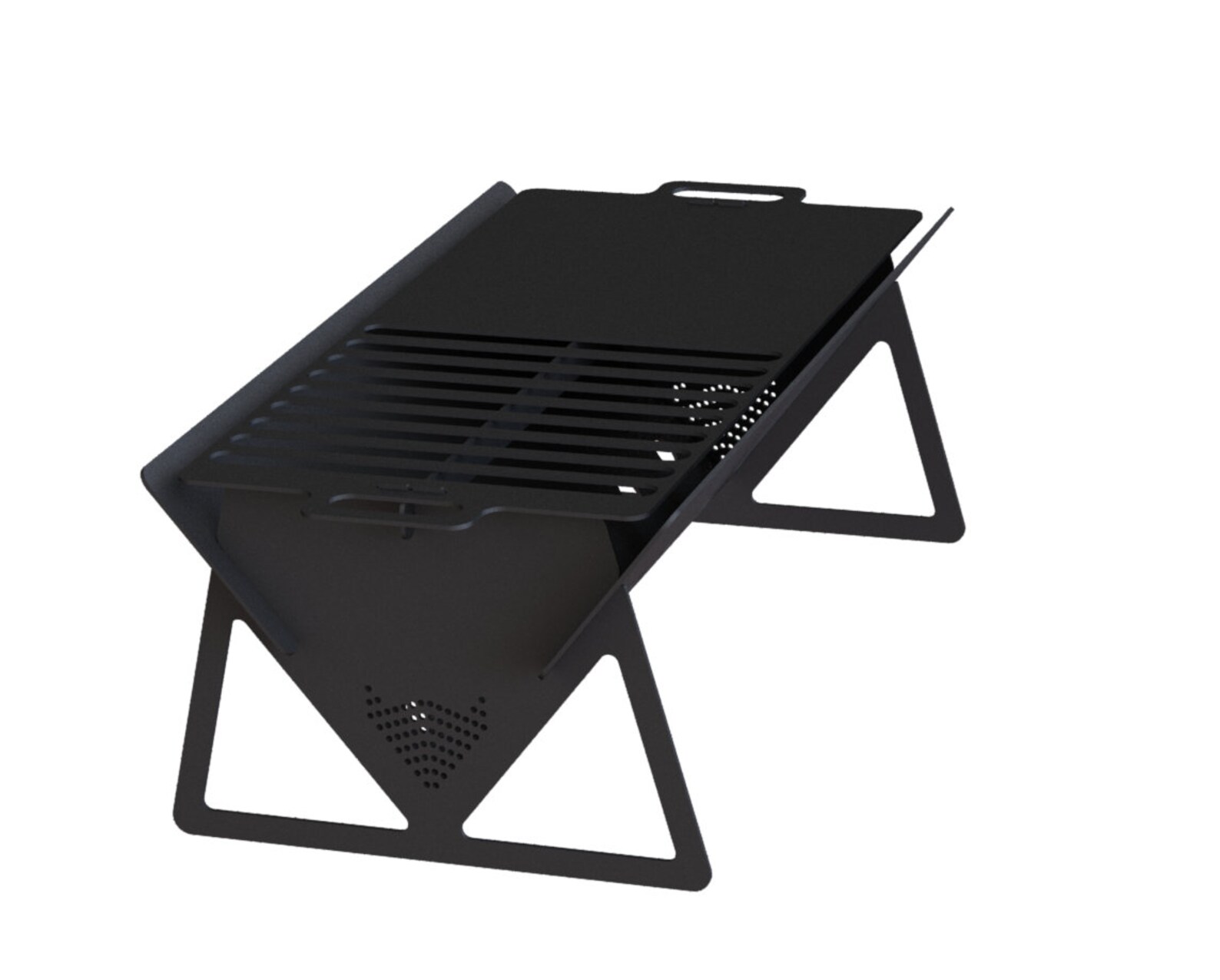 Barbecue Fire Pit Grill DXF Files for Plasma Laser CNC Etsy