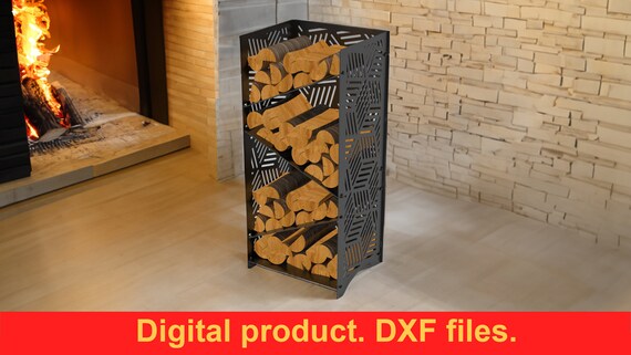 Firewood Rack V3 DXF Files for Plasma Laser Cutting CNC. - Etsy