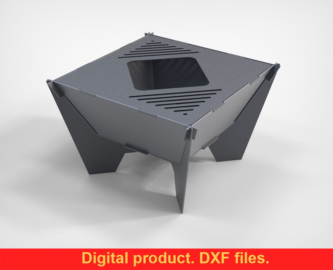 Feuerstelle 24'' Feuerkorb Tragbare Holzkohlegrill in | Etsy