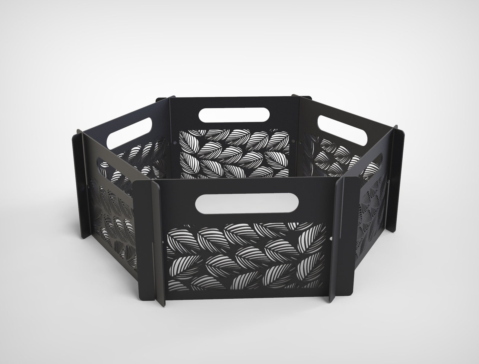 Flat Pack Fire Pit V2 DXF Files for Plasma Laser Cutting Etsy