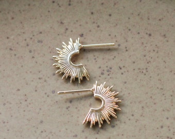 Dawn Studs | 18k Gold Plated