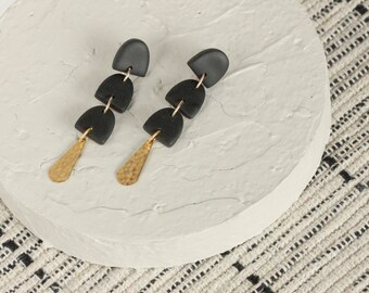 The Morgan | Polymer Clay Earrings | Handmade Earrings | Hypoallergenic | Minimalist Jewelry