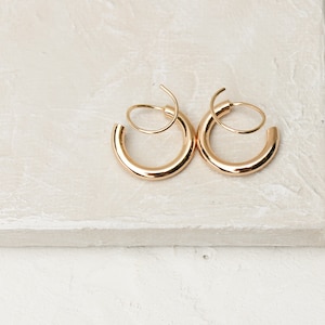 Gold hoops sale madewell