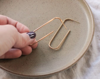 Elara Hoops | Gold Hoops | Minimalist Jewelry