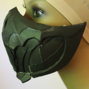 MK11 Scorpion Mask Template image 5