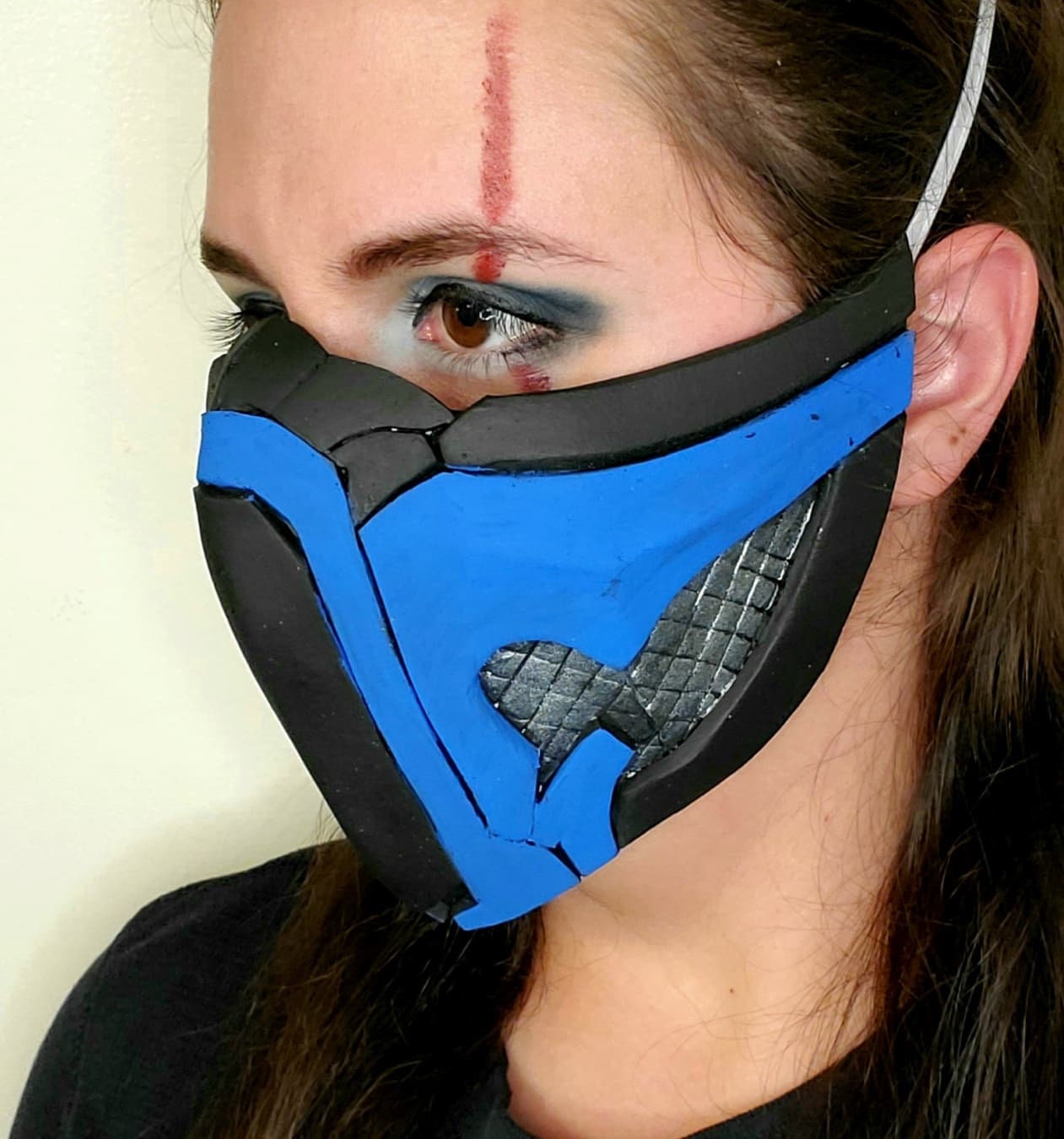 MK11 SubZero Mask Template Etsy