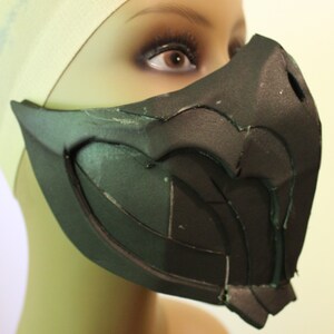 MK11 Scorpion Mask Template image 4