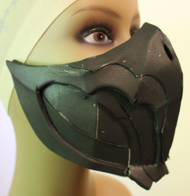 MK11 Scorpion Mask Template image 4