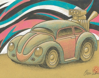 Hot Wheels - Volkswagen Beetle Tooned