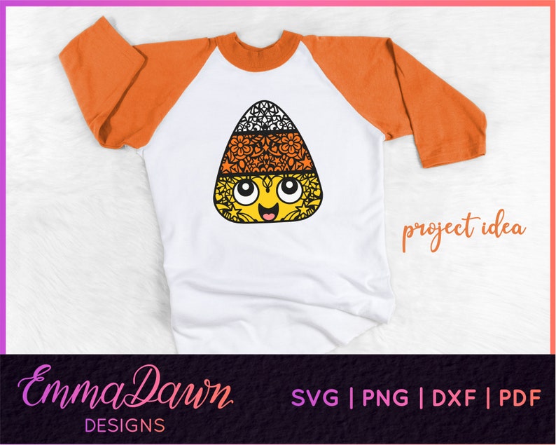 Download CARRIE The CANDY CORN Cutie Svg Halloween Mini Bundle Mandala | Etsy