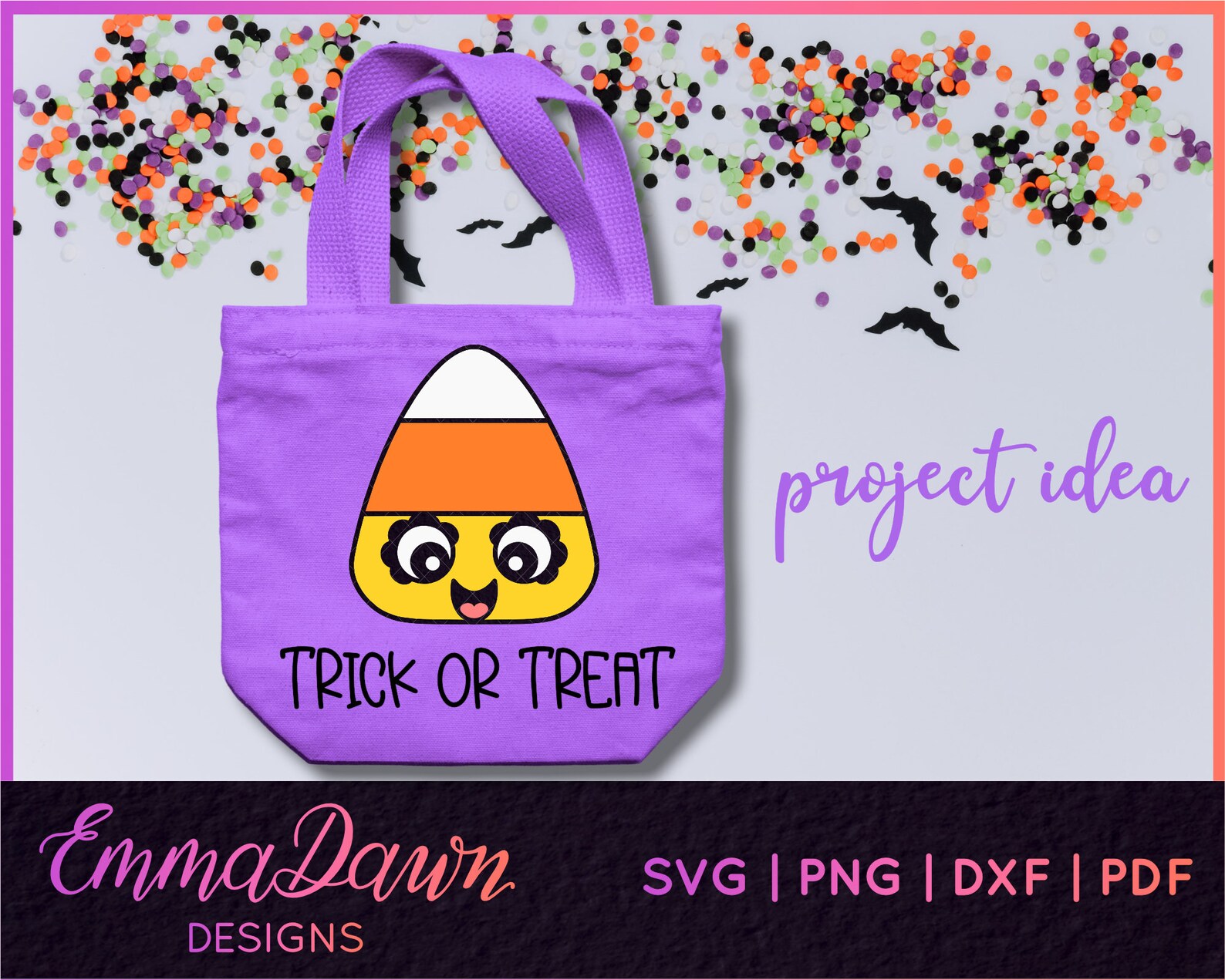 Download CARRIE The CANDY CORN Cutie Svg Halloween Mini Bundle Mandala | Etsy