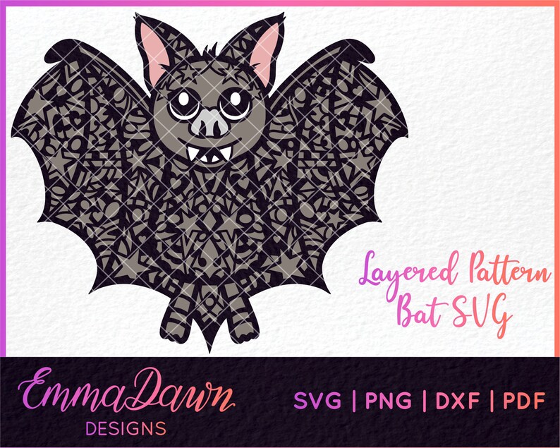 Download BUFFY el BAT HALLOWEEN Mandala / Zentangle Diseño Svg ...