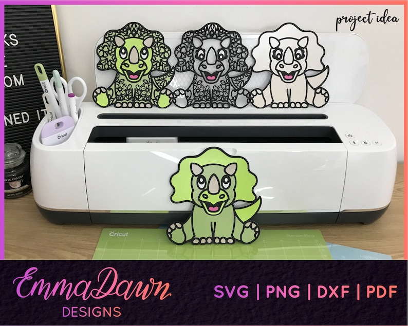 Download The CUTE DINOSAUR BUNDLE Mandala / Zentangle Design Svg ...