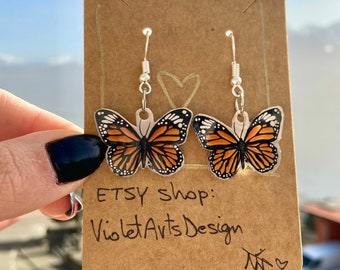 Butterfly earrings