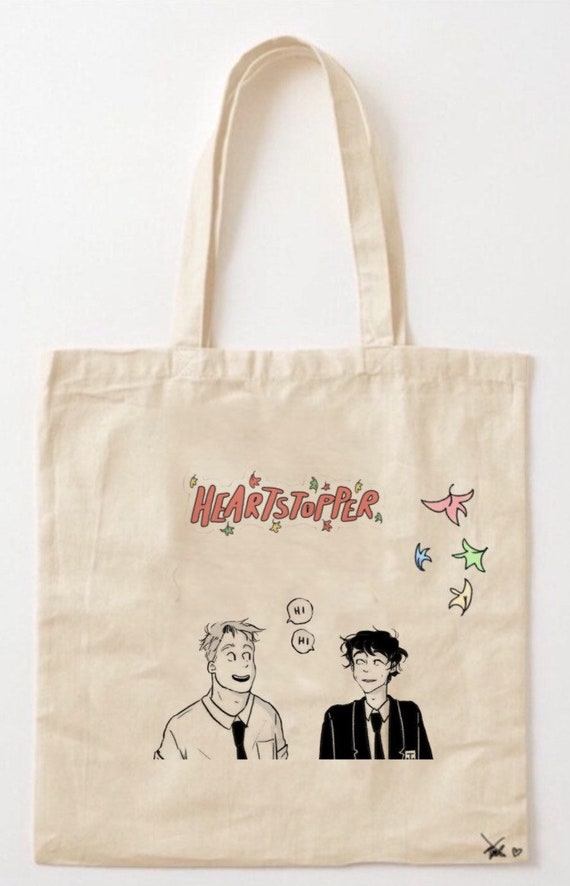 Heartstopper hi Tote Bag - Etsy Israel