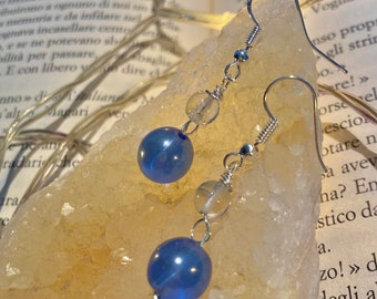 Ocean pearl beads earrings