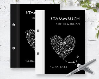 Family register Baby Book family register Root Book Individual A5 A4 Happy registry office marriage certificate Pedigree wedding