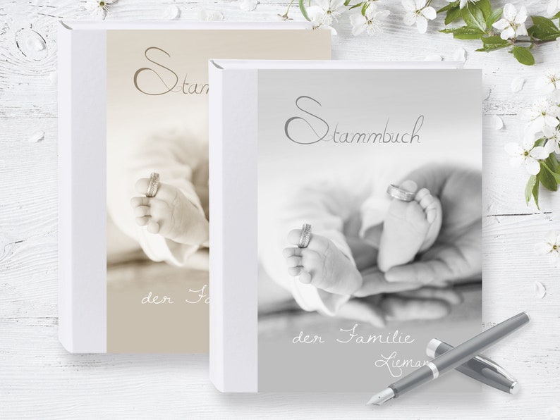 Family register Baby Book family register Root Book Individual A5 A4 Happy registry office marriage certificate Pedigree wedding