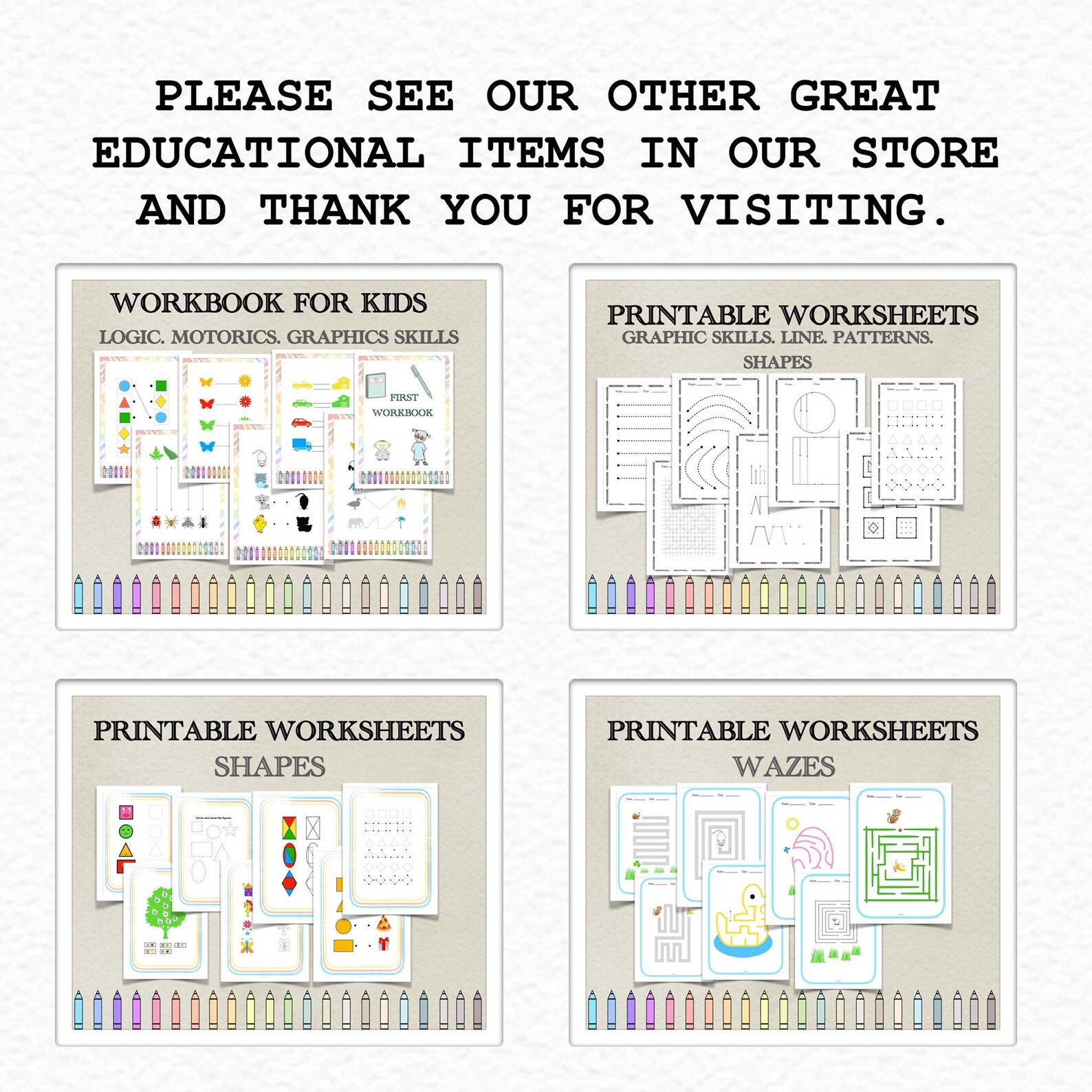 MOSAICS to COLOR for KIDS Printable Coloring By | Etsy