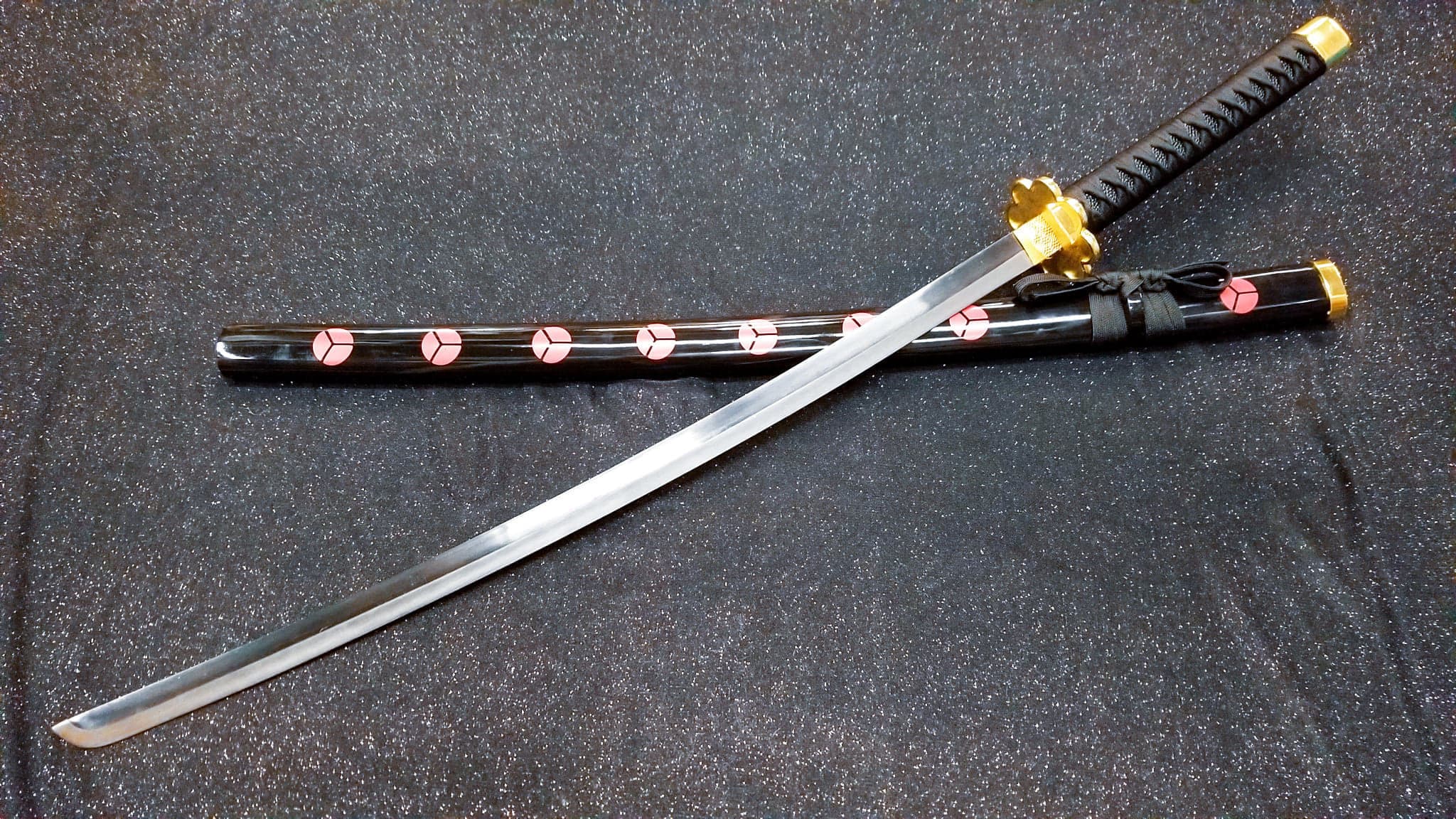 Roronoa Zoro Shusui Black Sword Stainless Steel Etsy