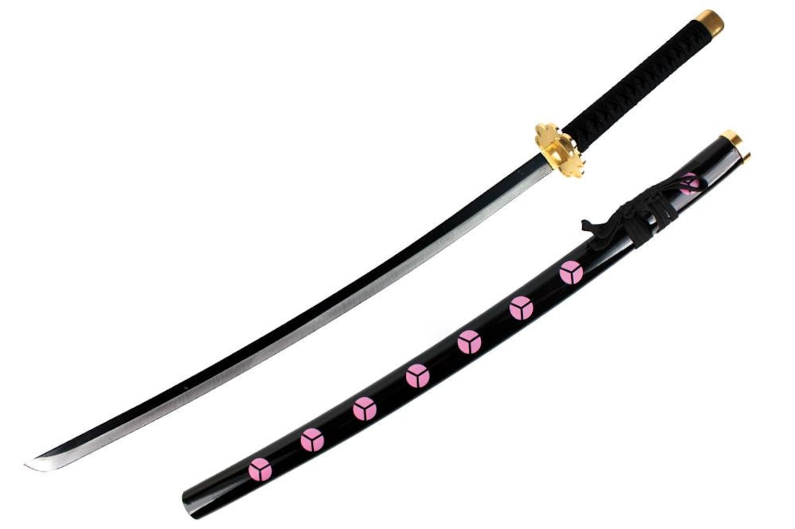 Roronoa Zoro Shusui Black Sword Stainless Steel Etsy