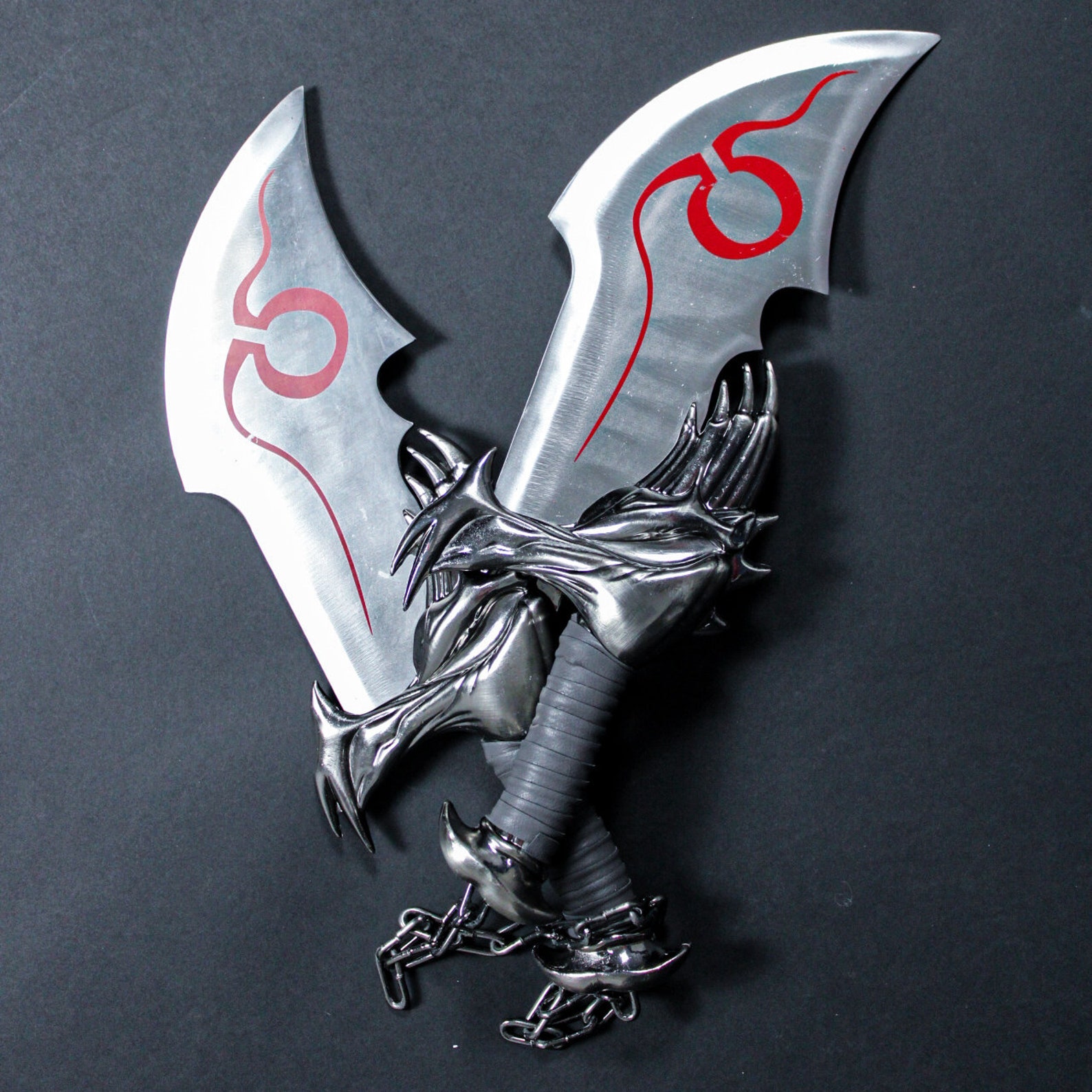 Kratos blades of Chaos God of War Chained Knife Etsy