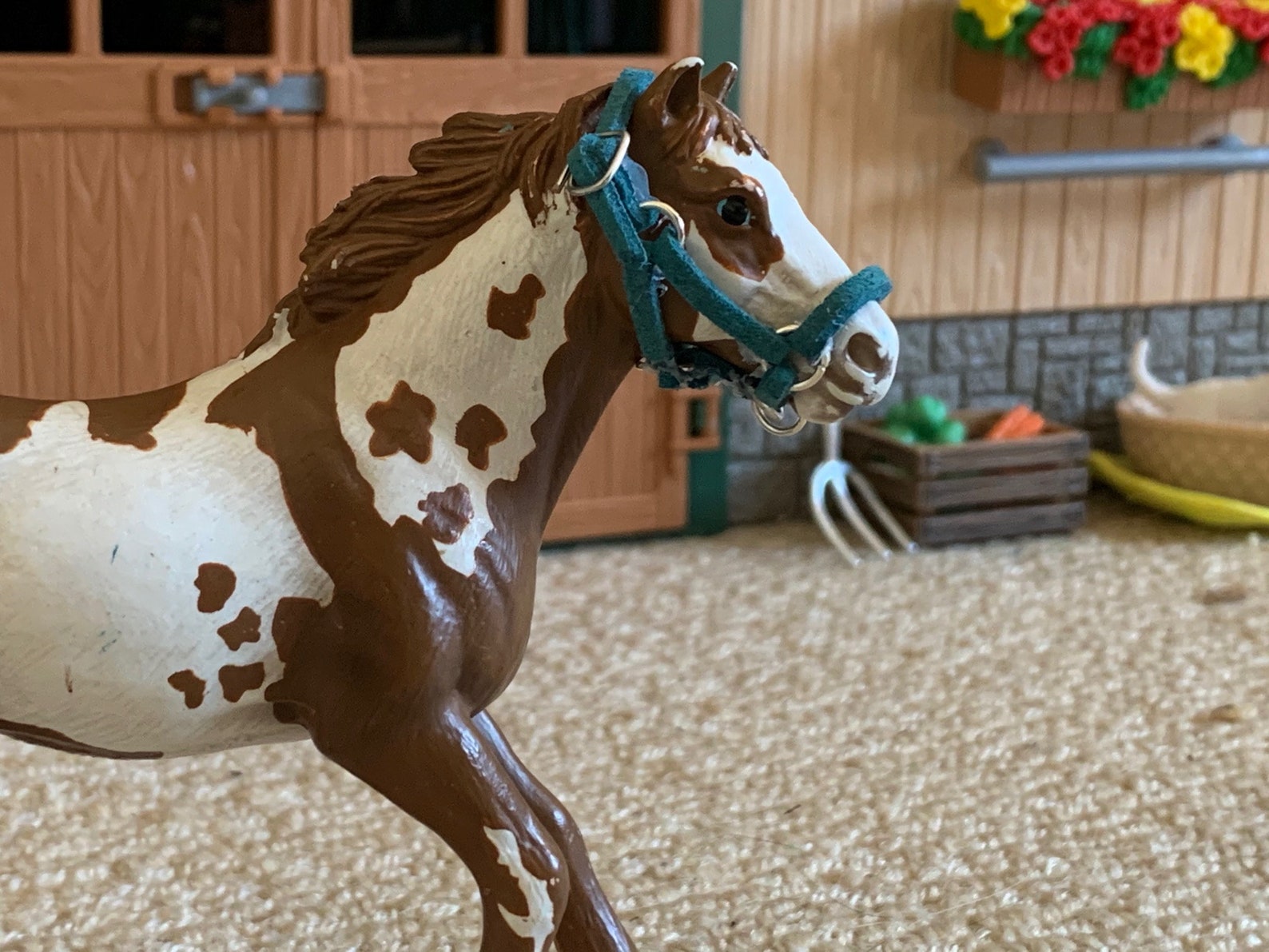 Leather Horse Halters for Schleich Figurines Etsy