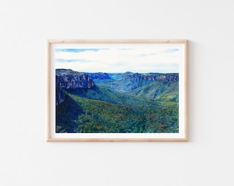 Large Giclée Print • Mountains by Pulpit Rock