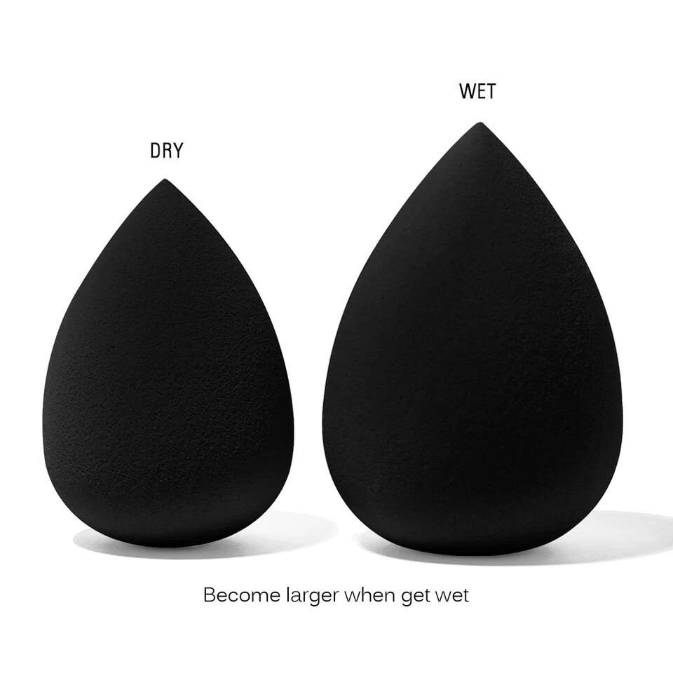 EDA LUXURY BEAUTY Black Makeup Sponge Super Soft Puff Blender Etsy